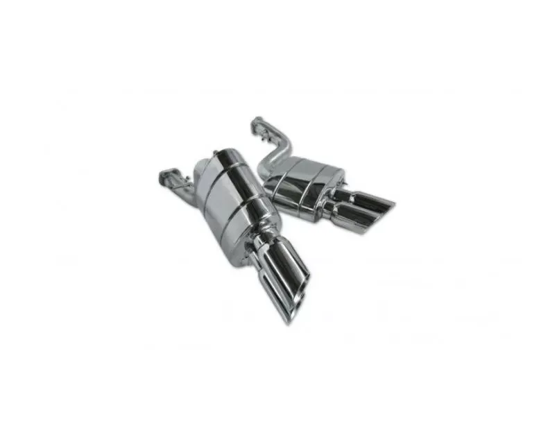 Novitec Power Optimized Exhaust System Optional w/ Black Tailpipes Ferrari 599 GTB 2006-2012 - F1 599 BL